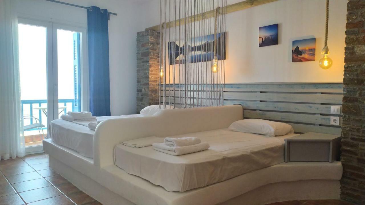 Anemos Sea View Aparthotel Batsi  Exterior photo